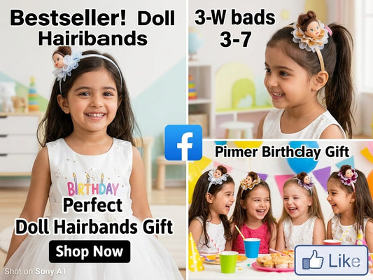Doll hairband