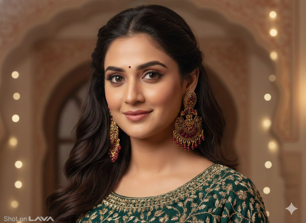invisible Necklace,traditional Jhumkas,stone earring