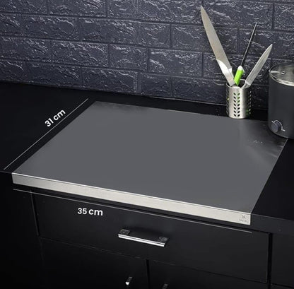 Stainless Steel Chopping Board (35x31cm)